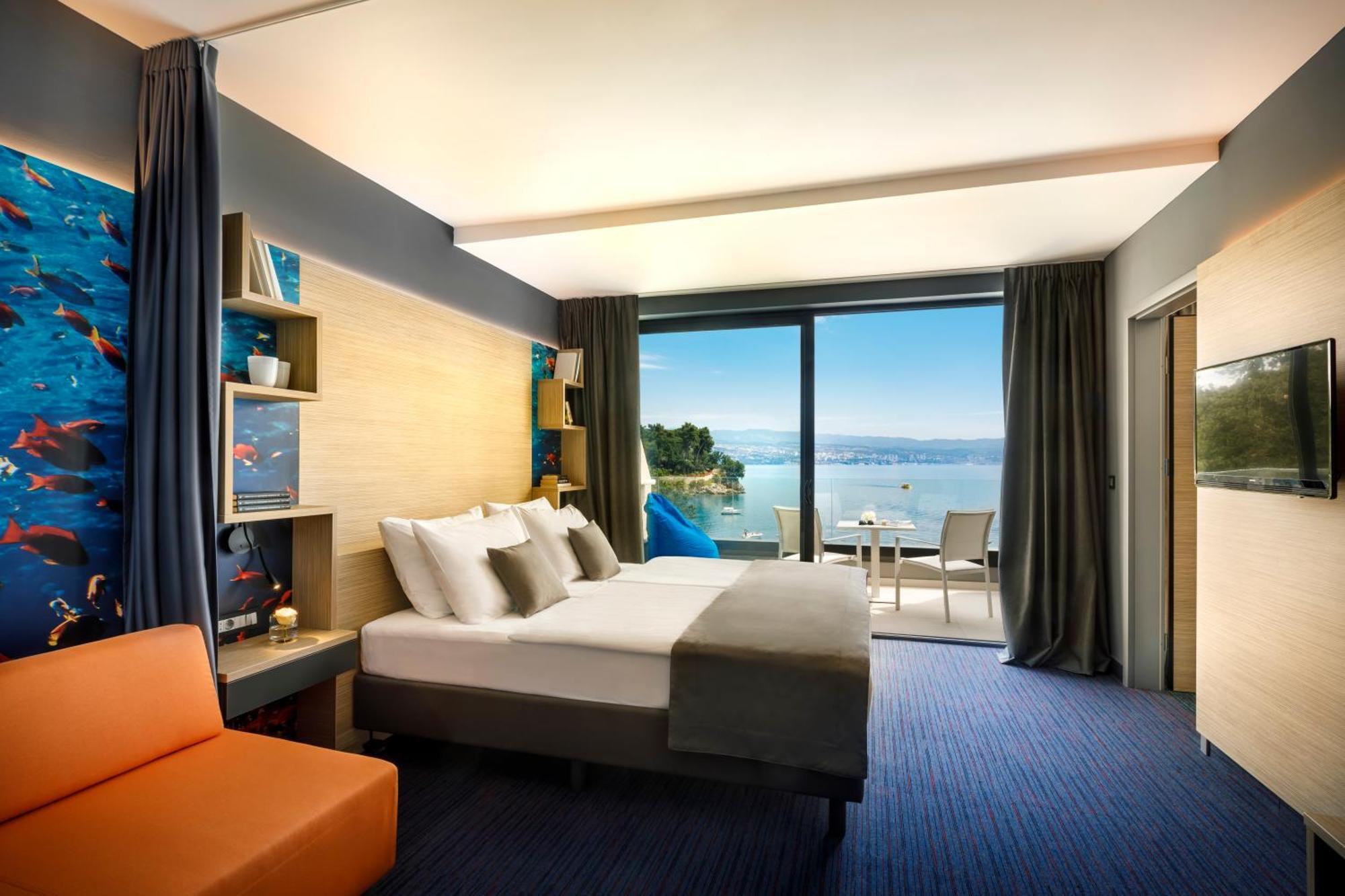 Superior Familienzimmer mit Balkon und Meerblick